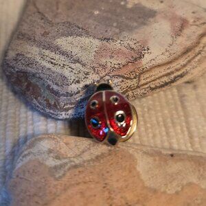 Vintage Avon Lucky Ladybug Pin